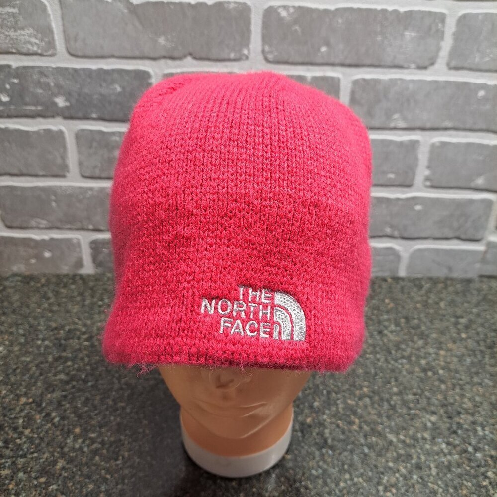 The North Face Hot Pink Knit Womens Beanie Hat One‎ Size